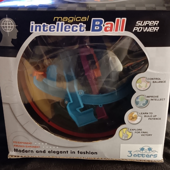 New 3 Otters Magical Intellect Superpower Toy Puzzle Ball For Kids 3+ - Picture 1 of 5